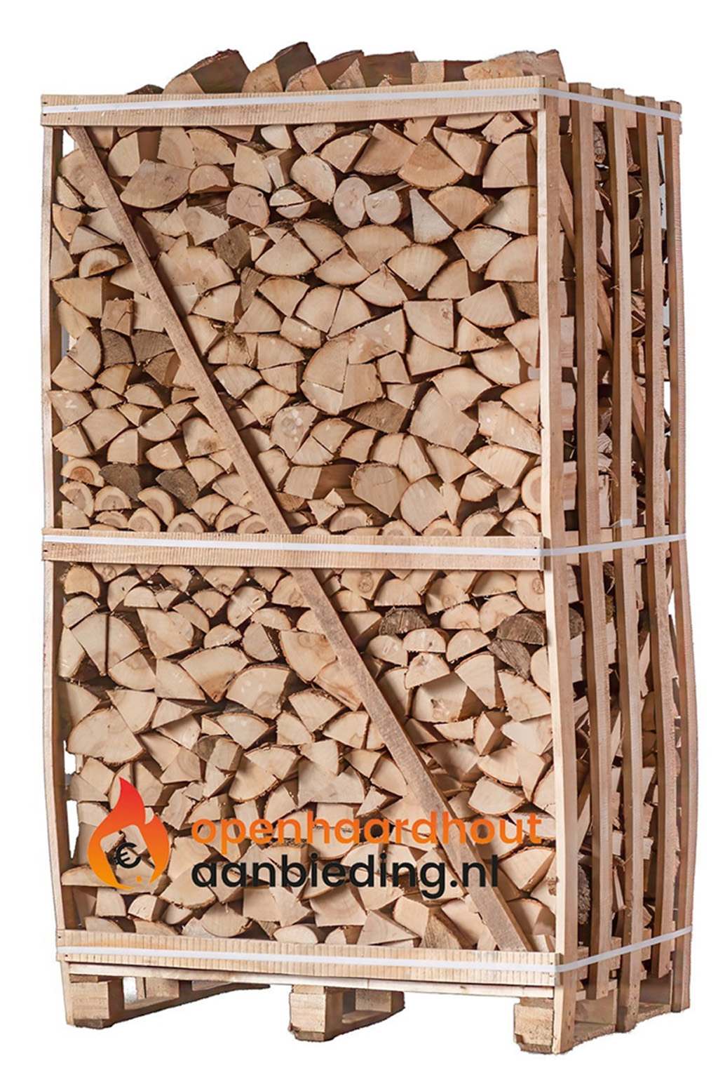 Essen Haardhout- Hele pallet gestapeld