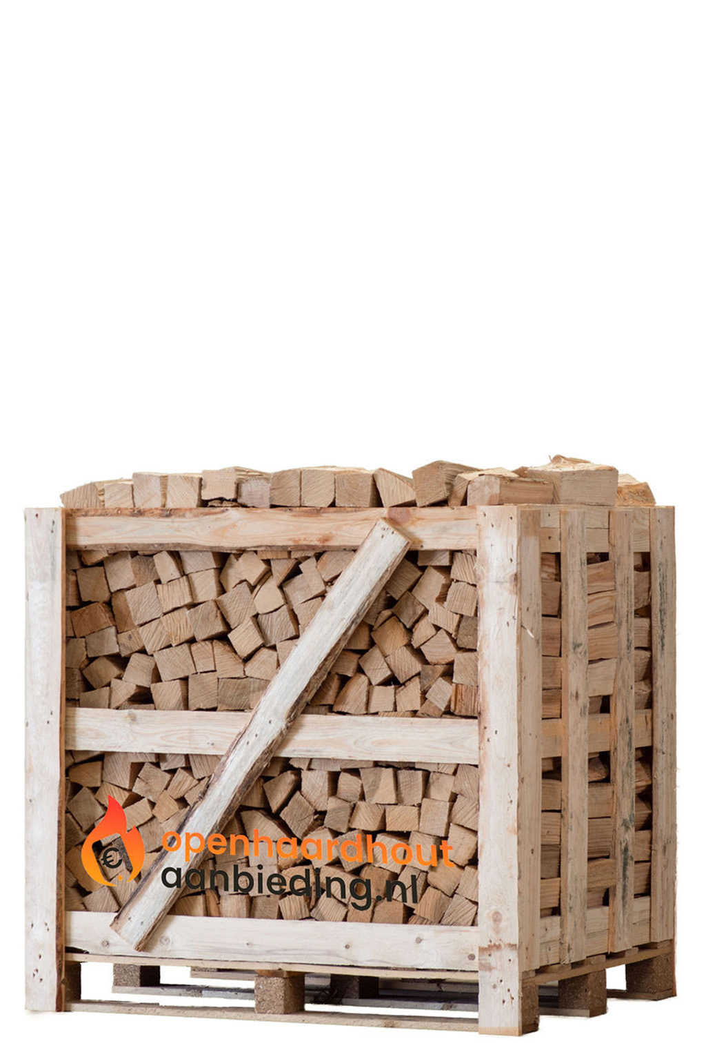 Essen Haardhout – Halve pallet gestapeld